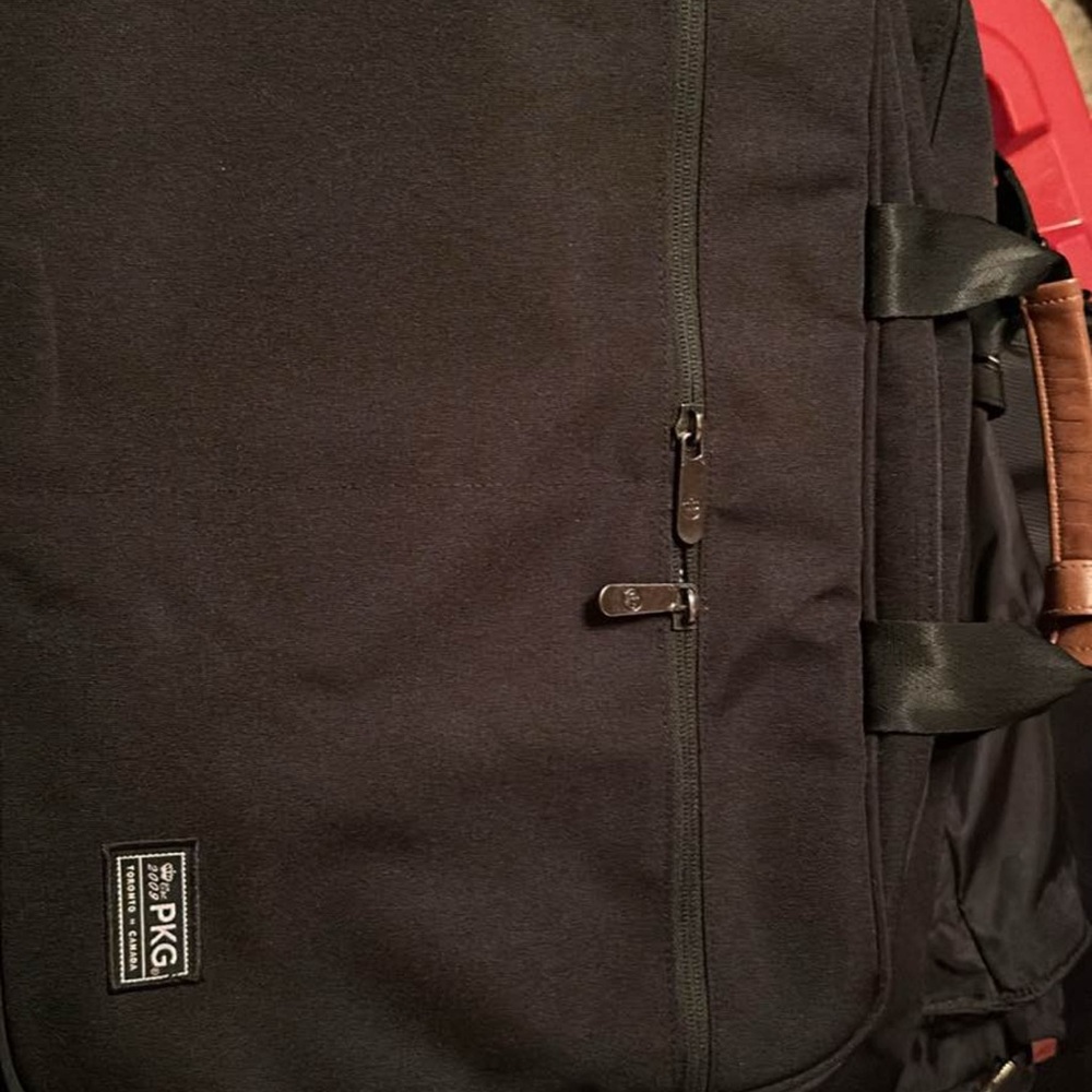 Black Men's Backpack